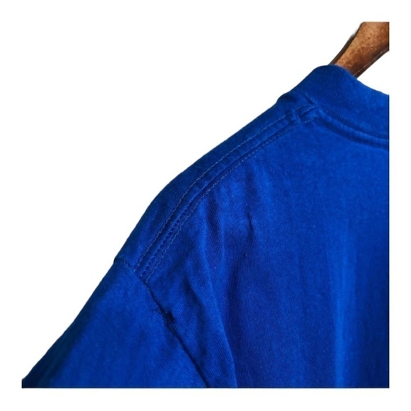 Vintage Brand New Blue Hawaii Single Stitch Puffy Vinyl Print T-Shirt Large - Picture 7 of 10